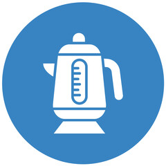 Electric Kettle Vector Icon Design Illustration