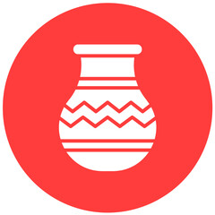 Pottery Vector Icon Design Illustration