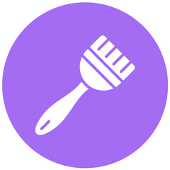 Paint Brush Vector Icon Design Illustration