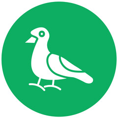 Seagull Vector Icon Design Illustration