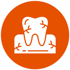 Toothache Vector Icon Design Illustration