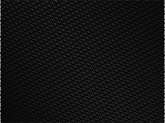 Black metal texture steel background. Perforated metal sheet.
