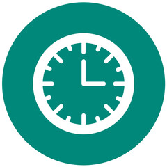 Clock Vector Icon Design Illustration