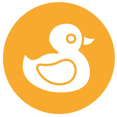 Swan Vector Icon Design Illustration