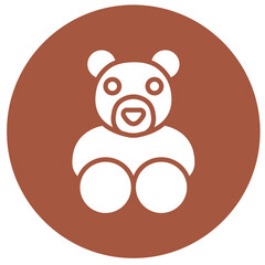 Bear Vector Icon Design Illustration