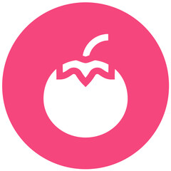 Tomato Vector Icon Design Illustration