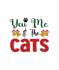 Cat Christmas Ornament Svg Bundle, Cat Christmas Svg Bundle