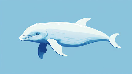 Fototapeta premium Cute Marine Life Vector