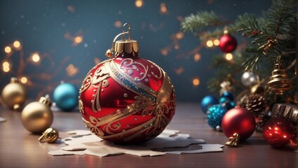 Obraz premium christmas decoration