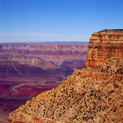 Magnificent scenery of the Grand Canyon South Rim