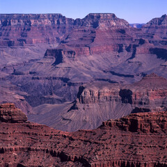 Magnificent scenery of the Grand Canyon 
