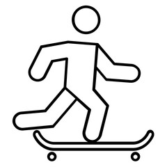 skateboard icon