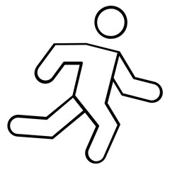 jogging icon