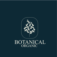 Botanical logo design 