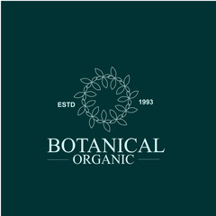 Botanical logo design