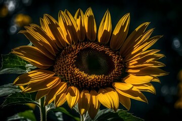 sunflower close up