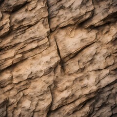 The texture of the mountain. Close-up. Light brown stone background. Grunge background. Rock texture.
