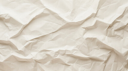 Brown crumpled paper texture for background