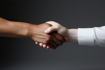 Unity in Diversity: A Symbolic Handshake,handshake between two people