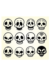 skulls - helloween pack