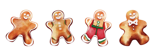Set of Christmas Cookies decorations