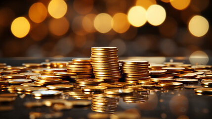 Abstract background for advertising financial services