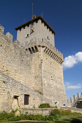 Fototapeta na wymiar Guaita Tower in San Marino