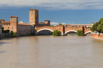 Scaligero Bridge in Verona - 658644961