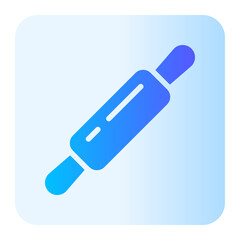 rolling pin gradient icon