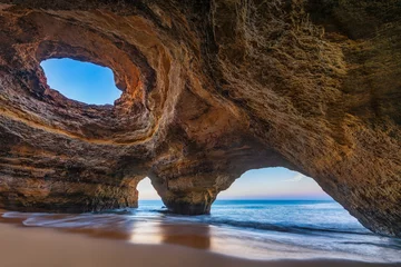 Keuken spatwand met foto Travel portugal algarve -famous and magical benagil cave algarve portugal europe © emotionpicture
