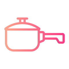 saucepan gradient icon
