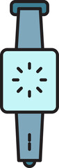 Smartwatch and Loading Icon
