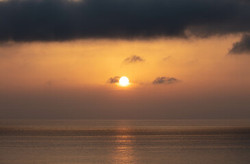 Sun Rise in Kefalonia Island Greece