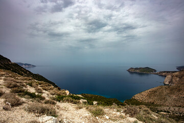 View To Fiscardo Kefalonia Greece