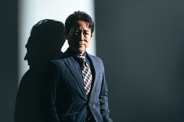 ミドル男性のポートレート