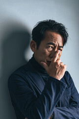 ミドル男性のポートレート
