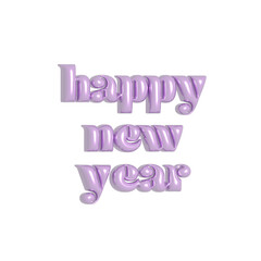 3Dでメタリックなテキストメッセージ