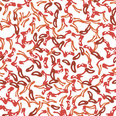 Vector abstract seamless pattern of the word Love for birthday, valentine's day