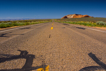 Wild roads of south west of USA