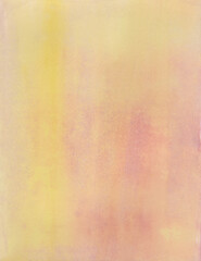 abstract orange-yellow watercolor painting on paper