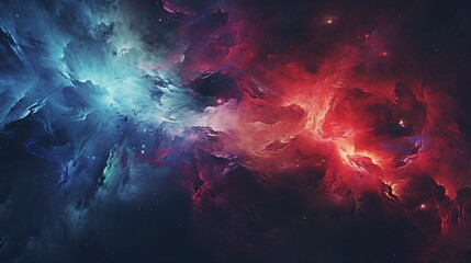 Abstract Background Concept Of Cosmic Canvas