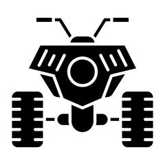 Quad Glyph Icon