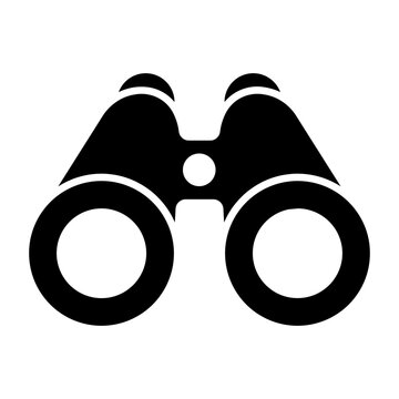 Binocular Glyph Icon