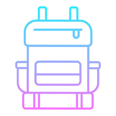 Backpack Gradient Icon