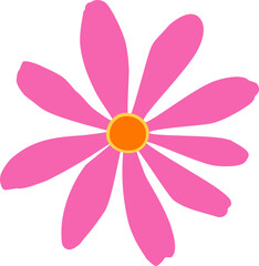 Bright Colorful Flower