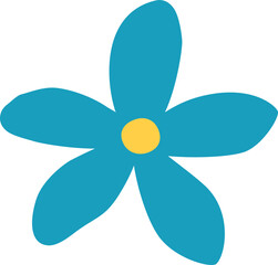 Bright Colorful Flower