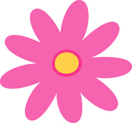 Bright Colorful Flower