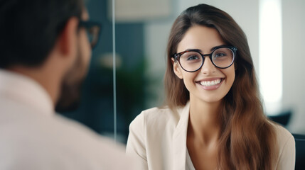 psychology, mental health and people concept - smiling psychologist with notebook and woman patient at psychotherapy session