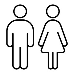 Couple Outline Icon