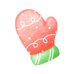 Glove santa